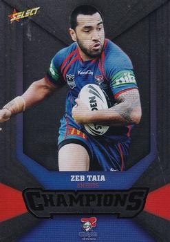 2011 NRL Champions - Silver Parallel #SP99 Zeb Taia Front